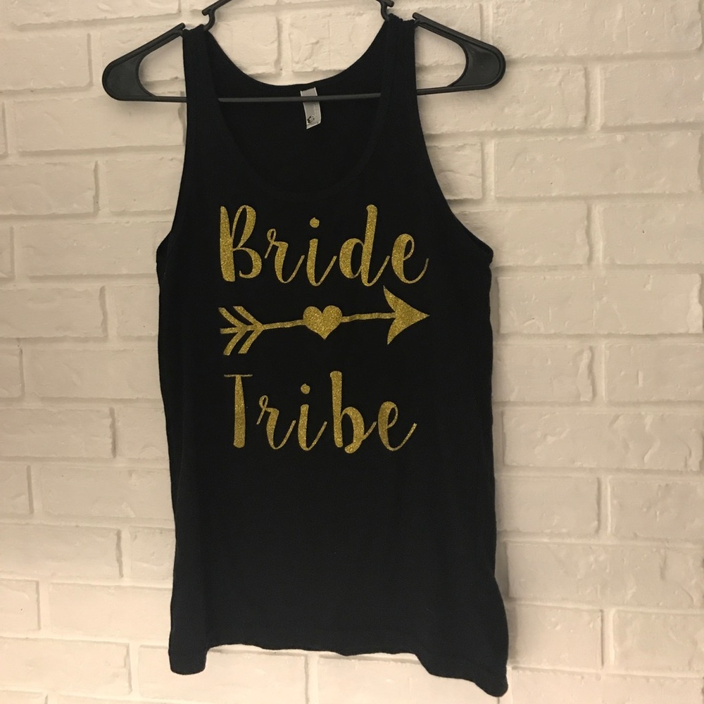 Bride Tribe Black Tank