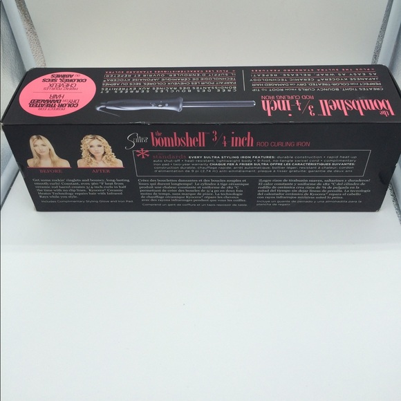 Sultra the Bombshell 3/4 inch rod curling iron - Picture 3 of 5