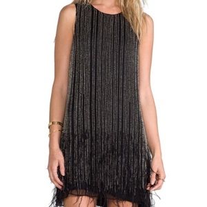Parker Allegra Beaded Shift Dress