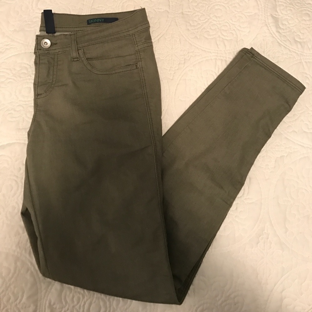Olive Green United Colors of Benetton Jeans