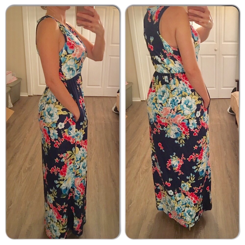 🚨1 left Gorgeous Floral Maxi Dress M-XL - Picture 2 of 2