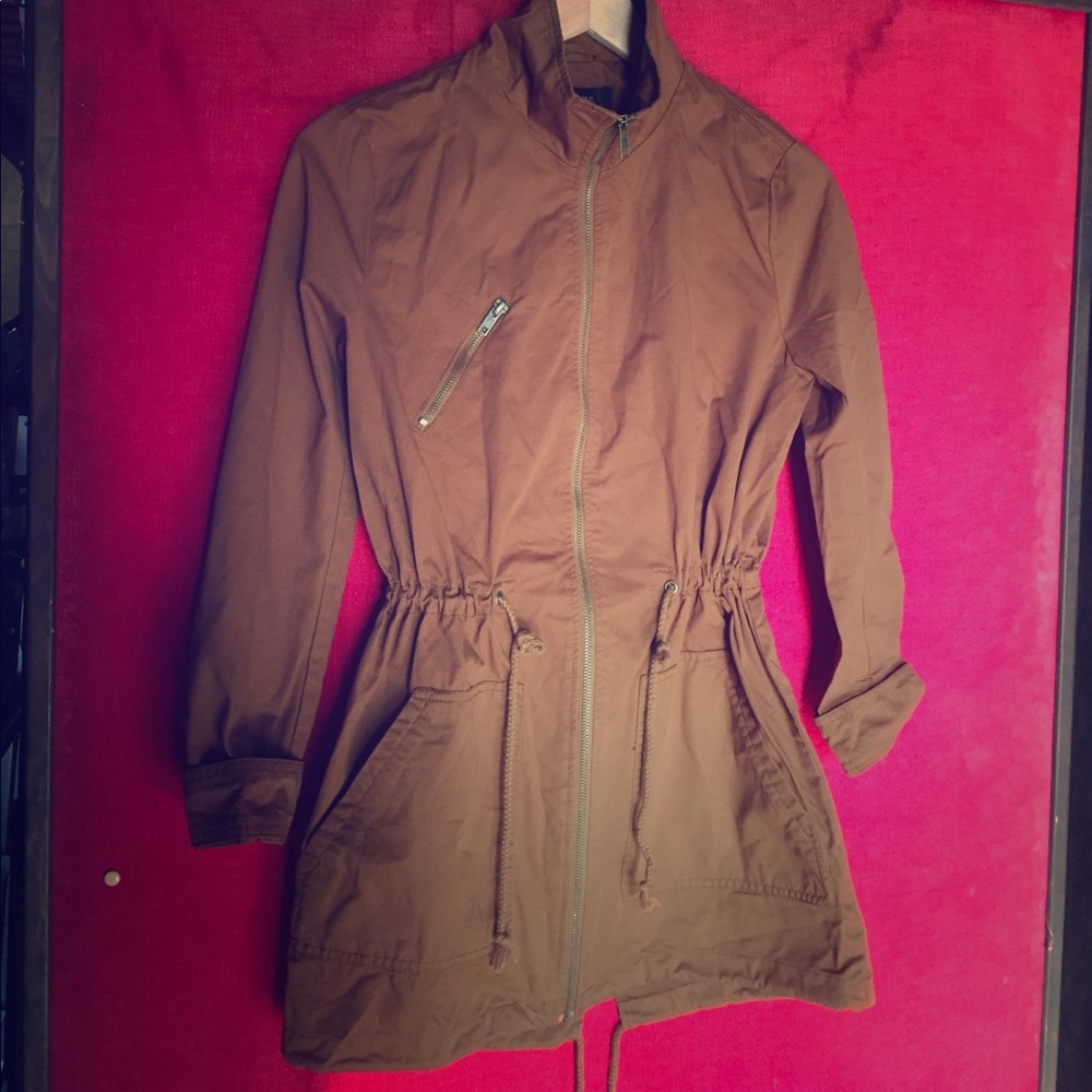 Brown Coat forever 21