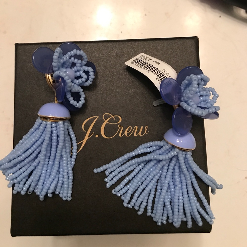 Jcrew tassel earrings