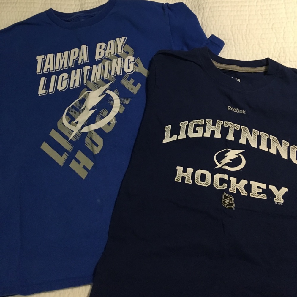 Youth boys t-shirts, Tampa Bay Lightning.