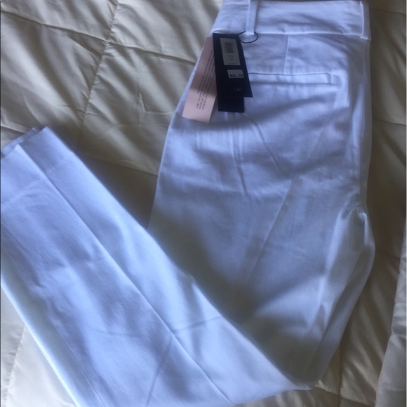 Banana Republic Pants - Banana Republic white "Hampton Pant"