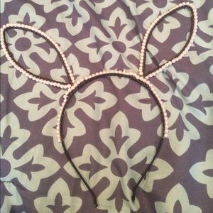 Pearl Bunny ear headband