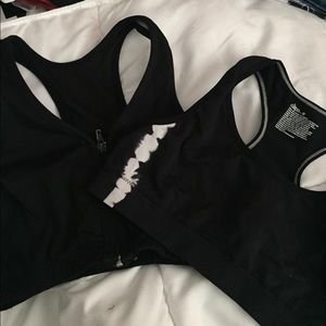 T back style sport bras.