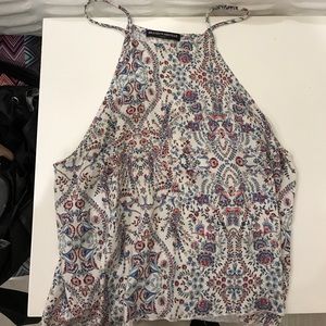 Brandy Melville floral shirt