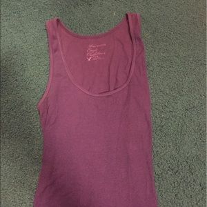 Dark purple tank top