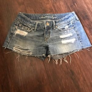 Cute jean shorts!