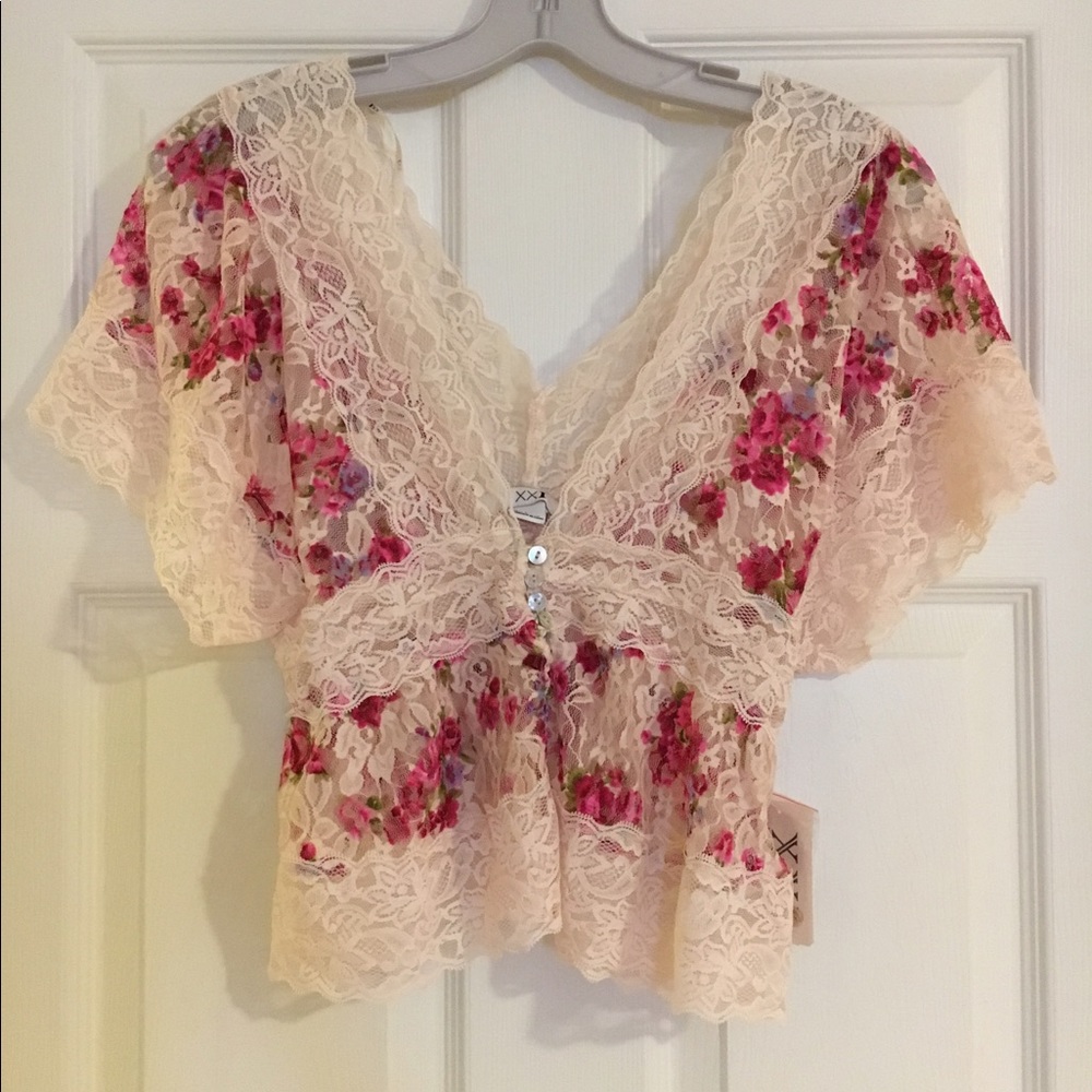 Woven shirt/cardigan