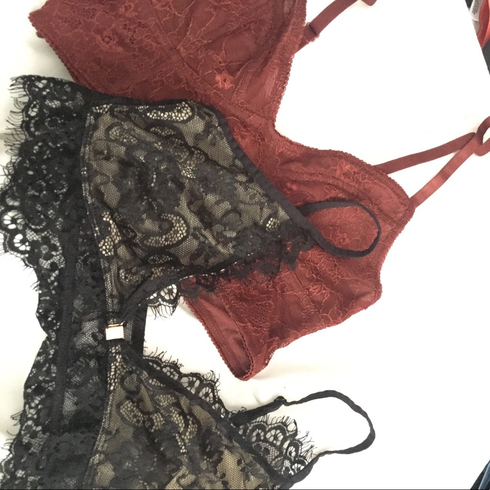 Bralettes never worn