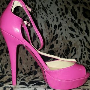 Pink heels