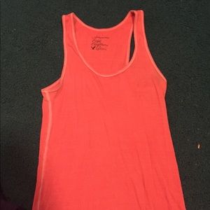 Orange tank top