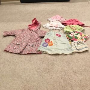 6-9 month old girl clothes bundle