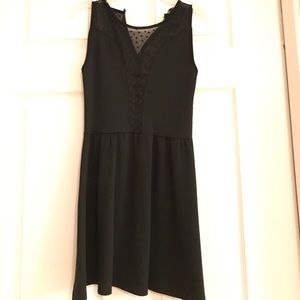 Mini black dress