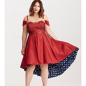 ISO DC Wonder Woman formal dress size 10 NWT