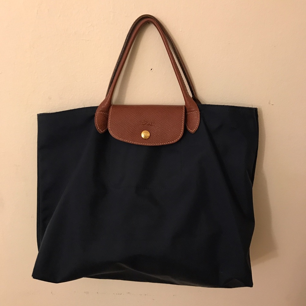Navy longchamp