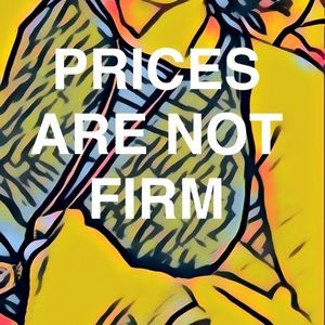 All prices are negotiable 🤗