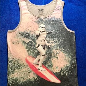 STAR WARS TANK TOP Surfin' Stormtrooper - Size M