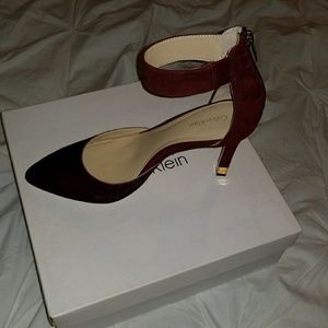 Beautiful, worn only once Calvin Klein heels