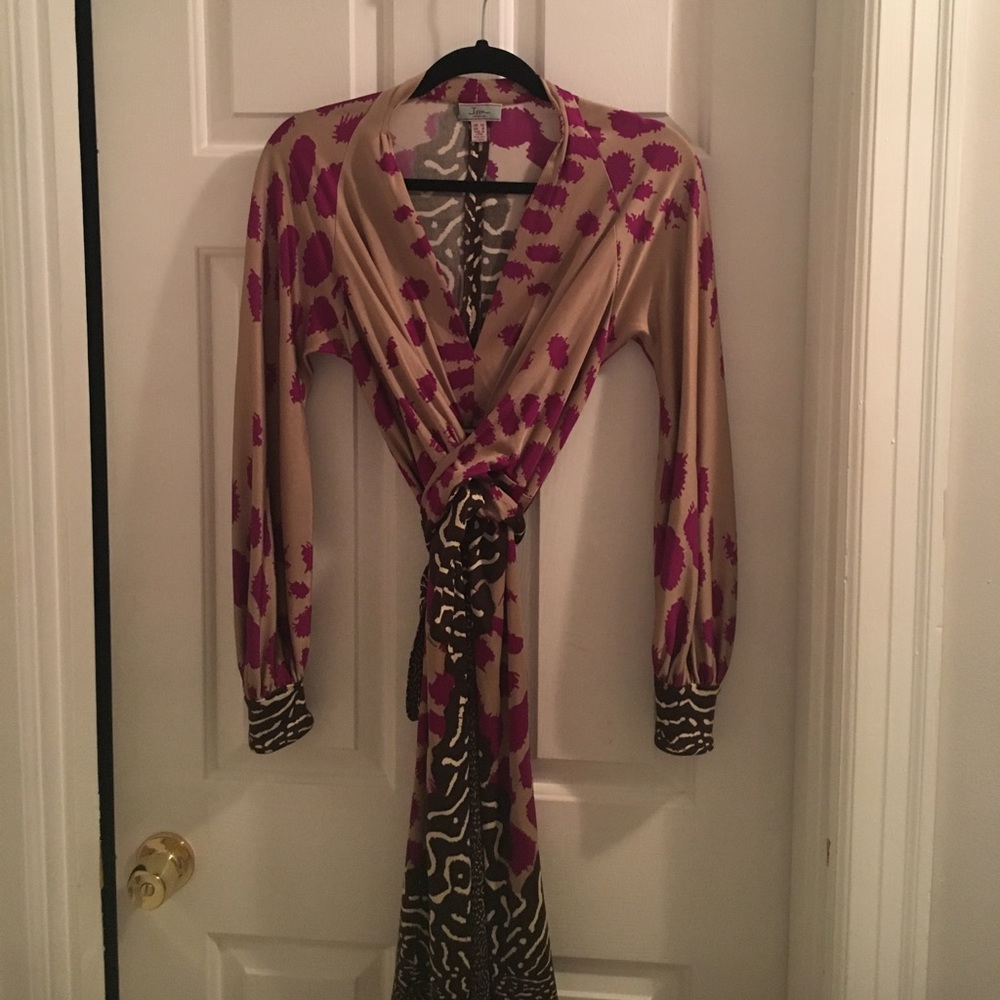 Issa London wrap dress 8