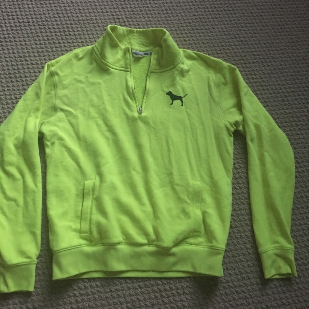 PINK: Quarter Zip Pullover