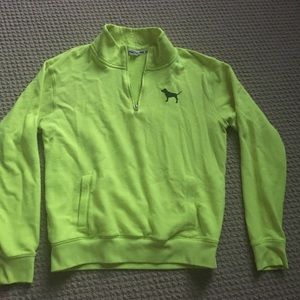 PINK: Quarter Zip Pullover