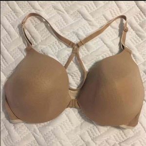 Warner's *36D* Racerback Beige Bra