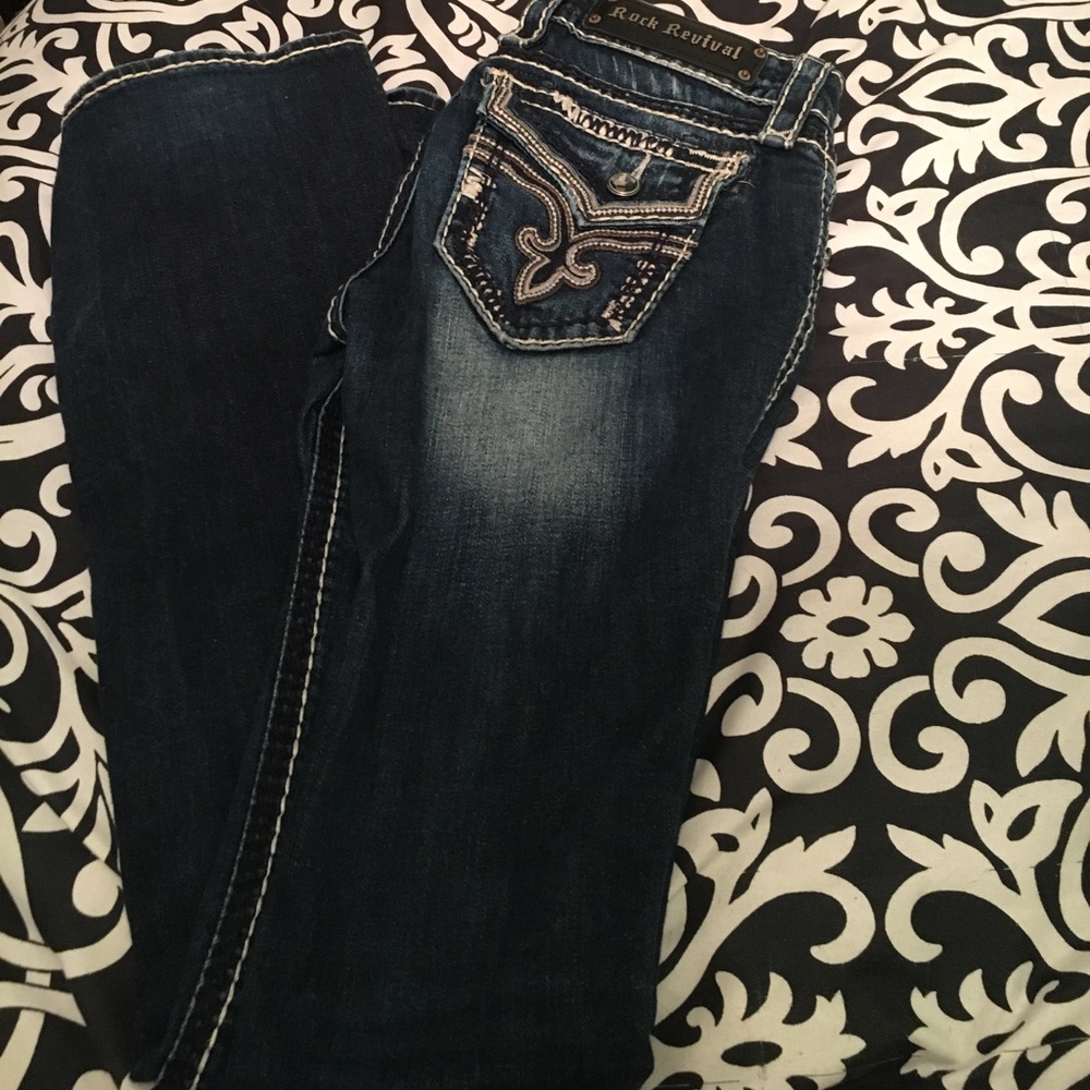 Vintage Rock Revival Jeans
