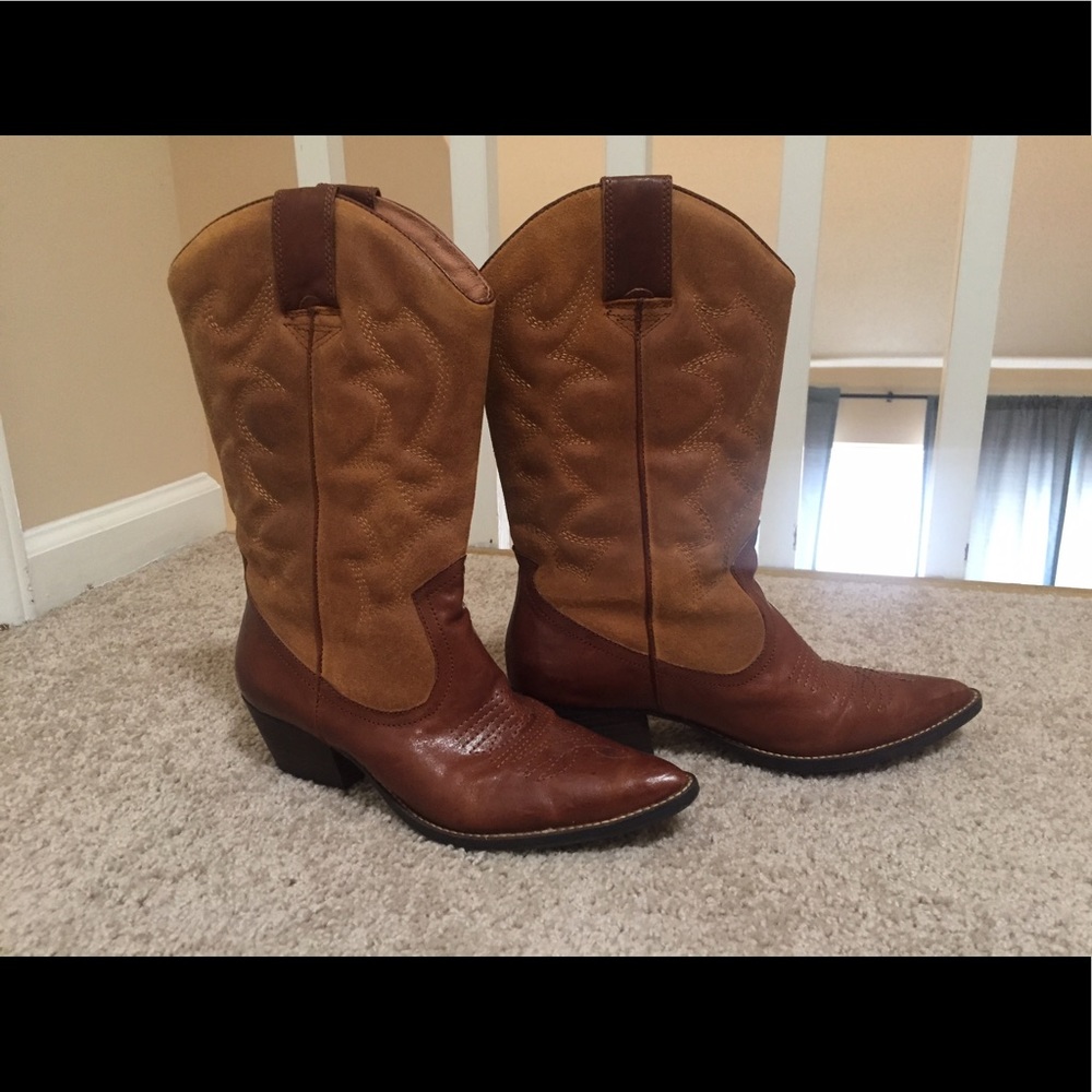 Brown Cowboy Boots