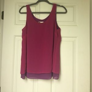 Kut Pink and Purple tank