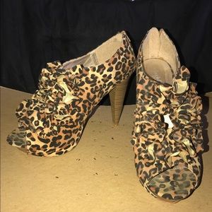 Leopard Print Heels