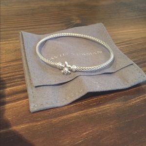 David Yurman Fleur-de-lis 3mm Bracelet