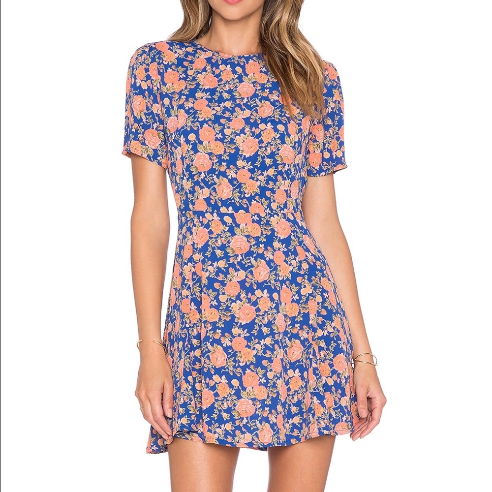 Tularosa Floral Skater Dress from Revolve