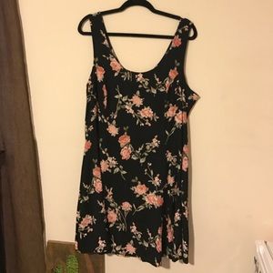 Floral swing dress