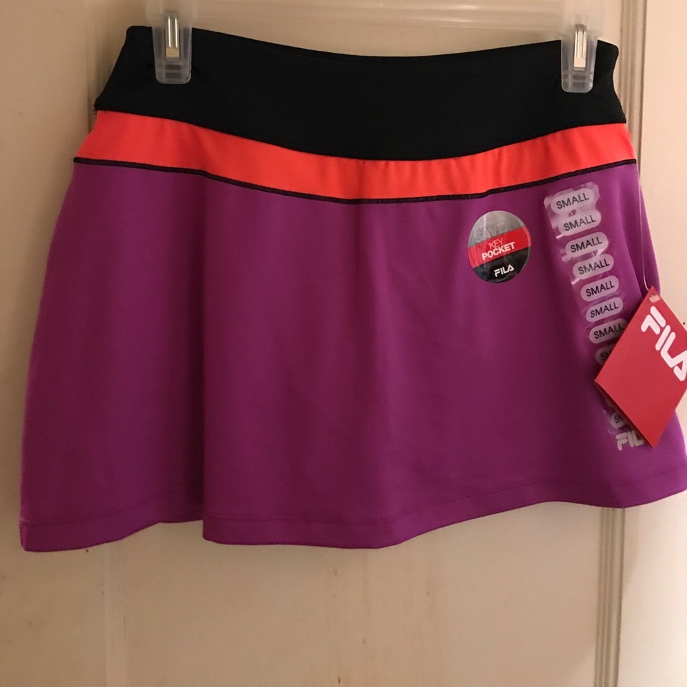 Fila tennis skirt with shorts underneath