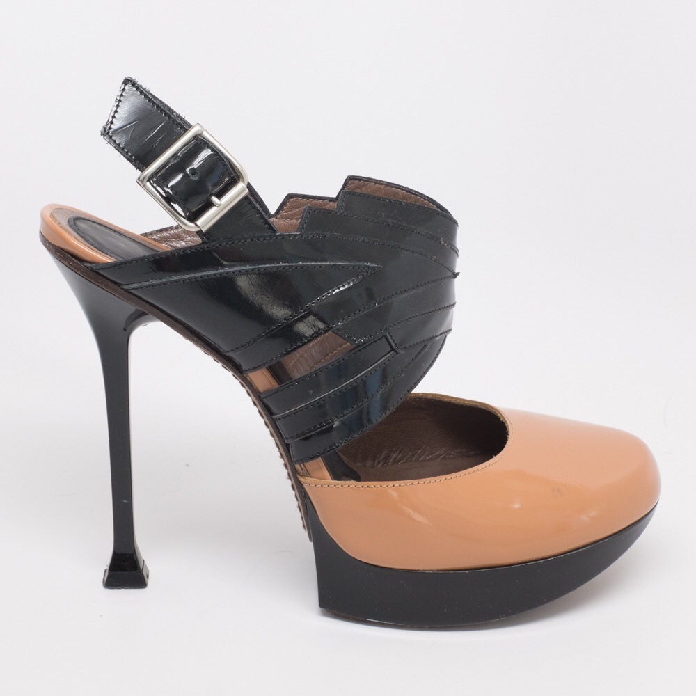 Marni Patent Leather Heel 38