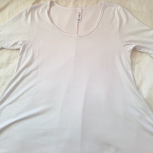 🦄LULAROE WHITE PERFECT TEE