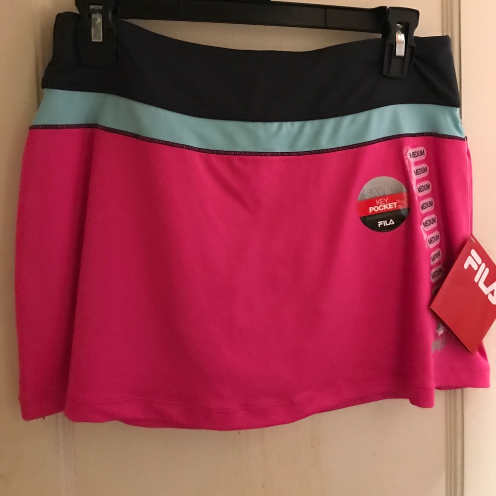 Fila tennis skirt with shorts underneath.