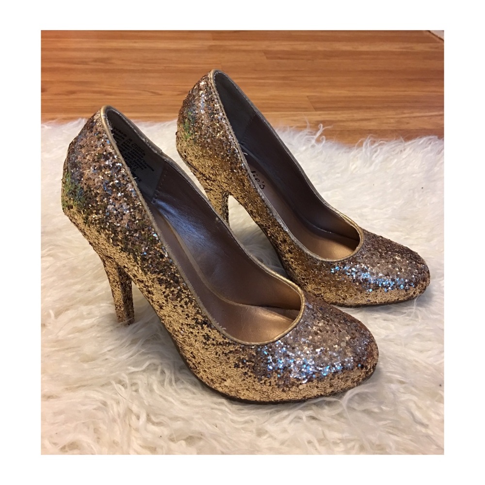 Gold Candies Heels