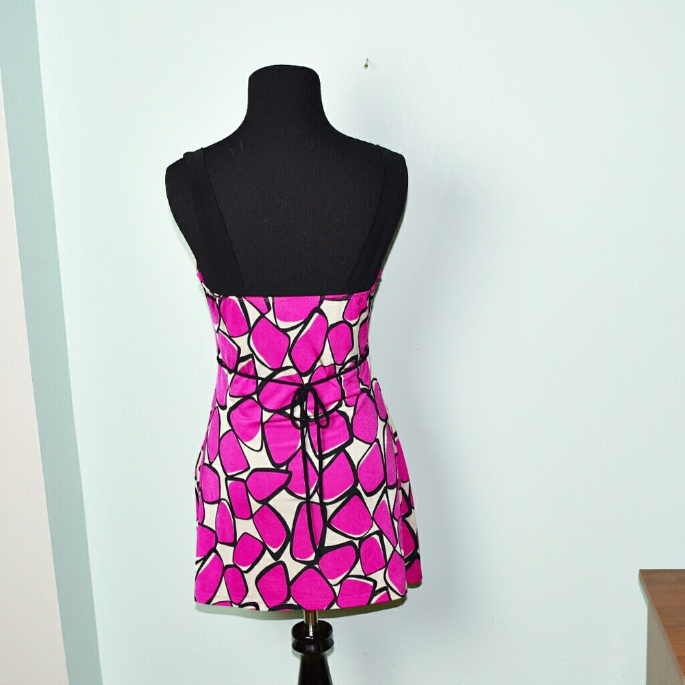 Gorgeous Pink Print Flowy Blouse - Picture 2 of 2