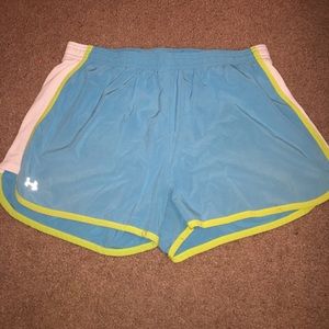 Blue Women's Under Armor shorts
