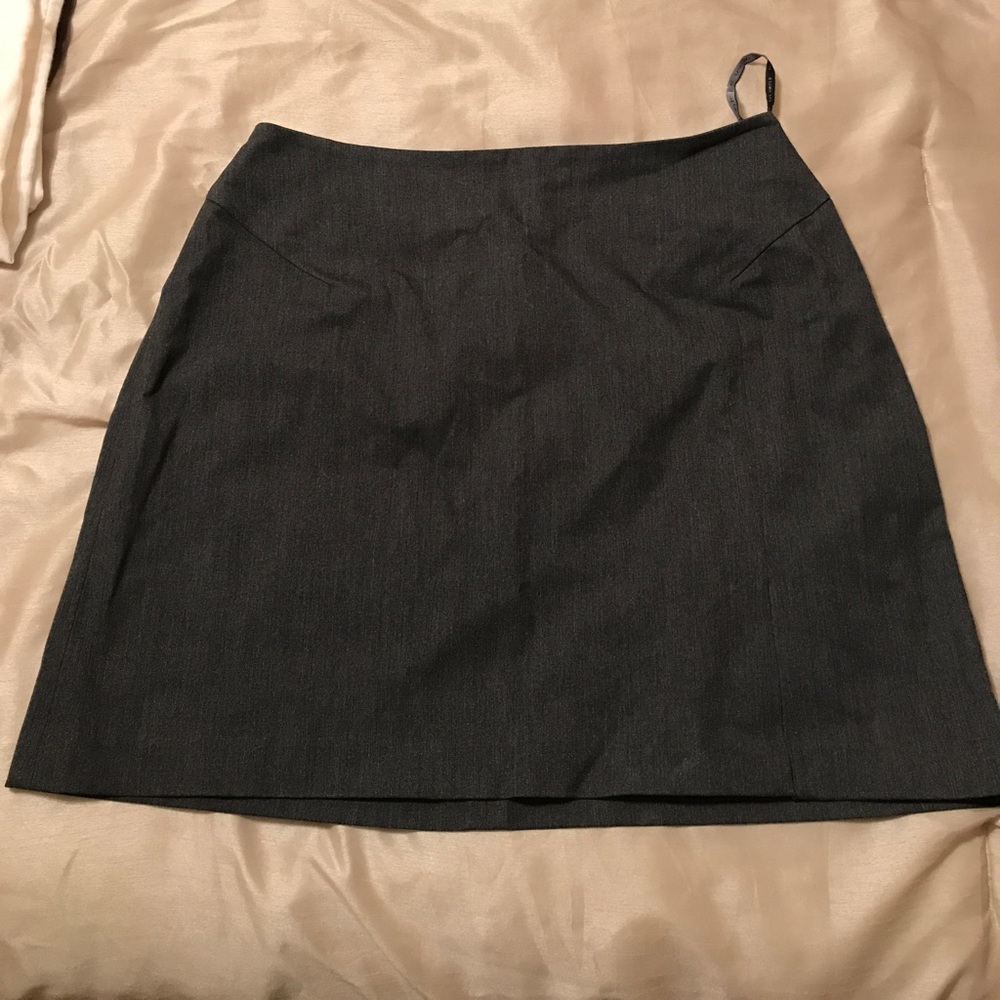 the Limited gray skirt