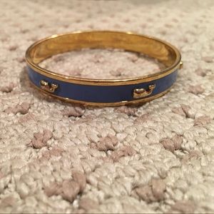Blue and gold Vineyard Vines bangle
