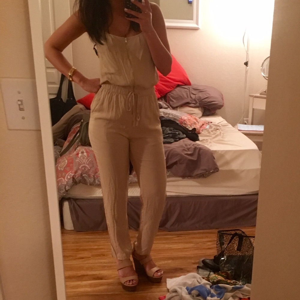 Beige romper