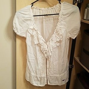 Hollister Ruffled Blouse