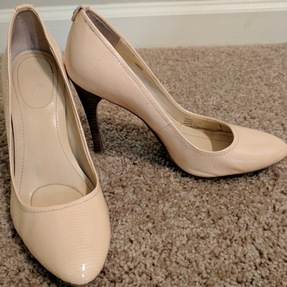 Calvin Klein Nude Heels