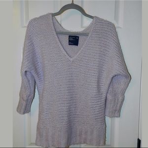 AEO Light Lavender Knitted Sweater