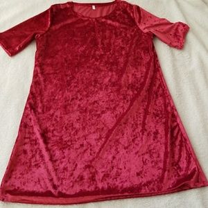 Velvet dress